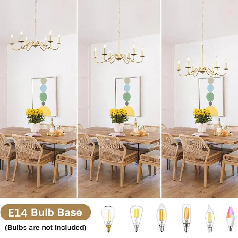 Vintage Black and Gold Metal Pendant Light
