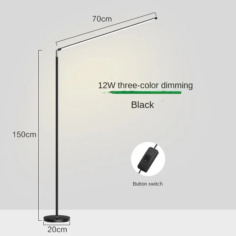 Aluminum Minimalist Floor Lamp