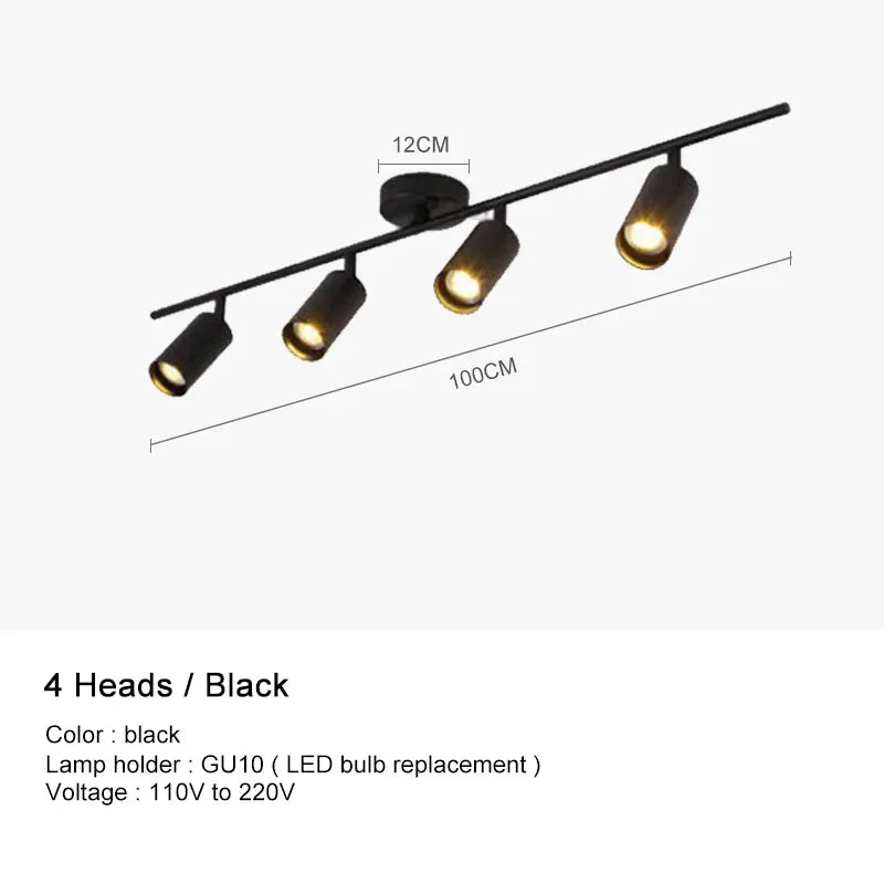 Adjustable LED Ceiling Chandelier