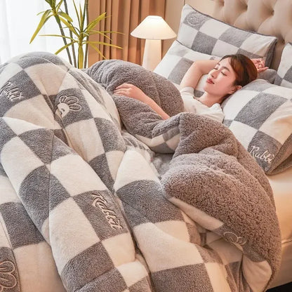 Wool Blanket Thick Warm Winter