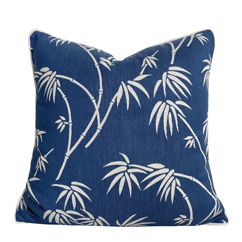 DecorBites™ Geometric Jacquard Cushion Cover 45x45cm - European Art Decor for Home
