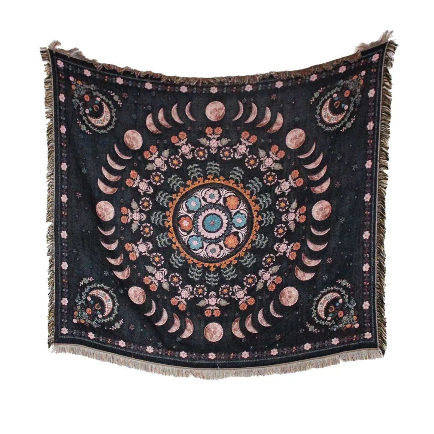 DecorBites™ Geo Tassel Picnic Mat & Sofa Cover