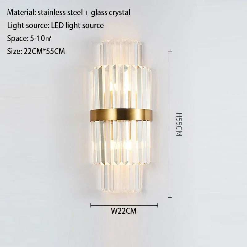 DecorBites™ Crystal LED Ring Chandelier | Modern Pendant Light Fixture