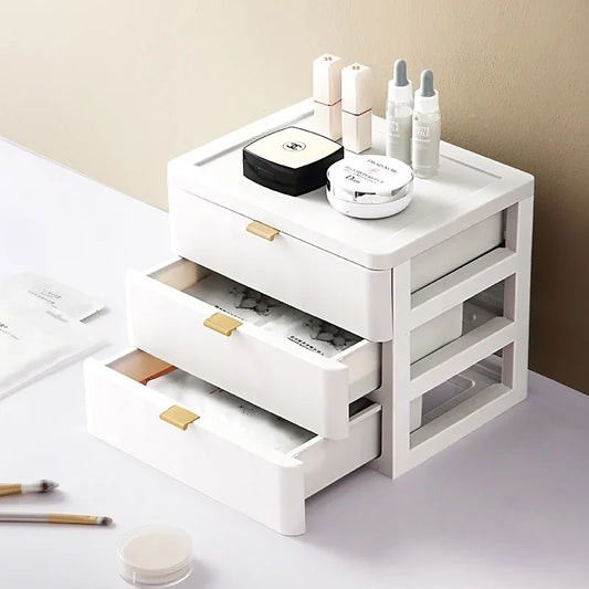 DecorBites™ Desktop Organizer Drawer Cosmetic Rack Jewelry Storage Box