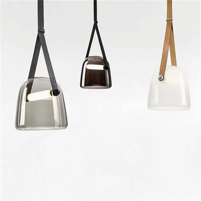 DecorBites™ Glass Chandelier: Modern Nordic Style for Living Room, Bedroom, or Bar
