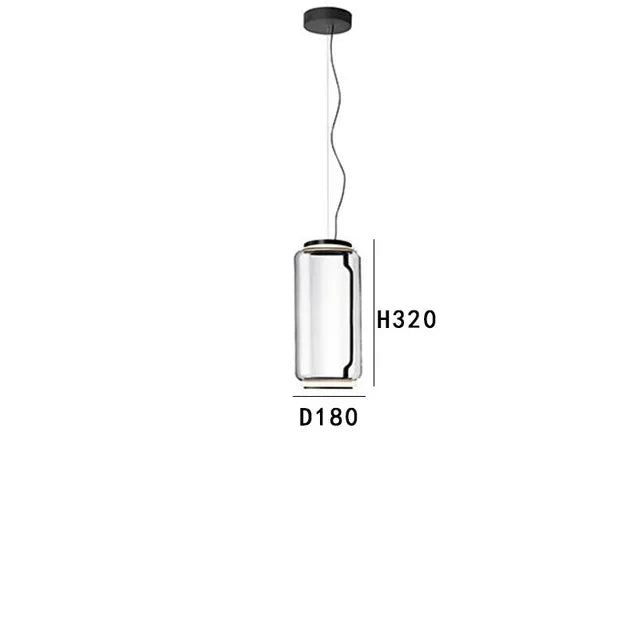 Glass Modern Chandelier Pendant