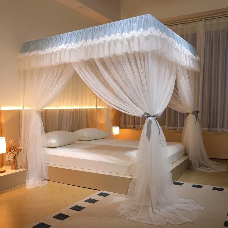 Color Block Canopy Bed