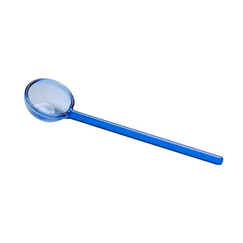 DecorBites™ Glass Spoon Dessert Teaspoon Creative Coffee Spoon Set for Ice Cream