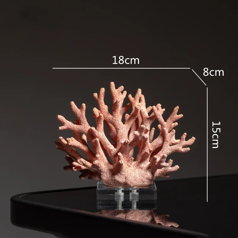 DecorBites™ Coral Reef Simulation Ornaments, Artificial Ocean Decor for Home Accessories