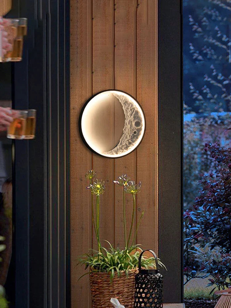 DecorBites™ Crescent Wall Lamp for Indoor Outdoor Terrace Garden Landscape Lighting