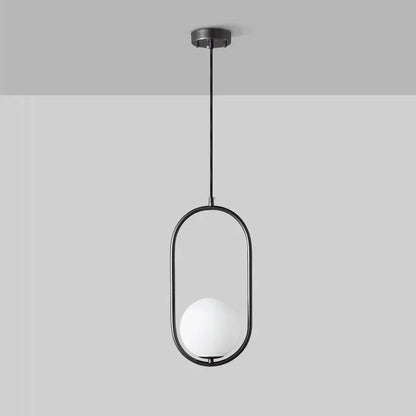 DecorBites™ Glass Ball Ring Pendant Lamp for Living Dining Bedroom