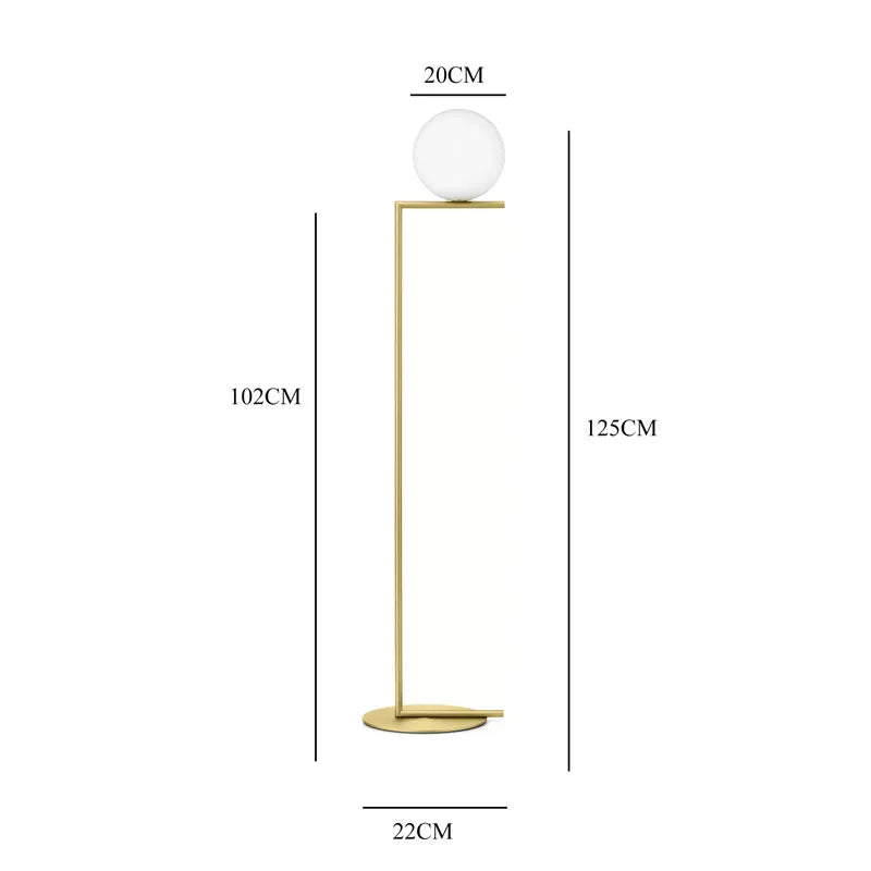 DecorBites™ Glass Ball LED Chandelier Light Lamparas Bedside Night Light Decor