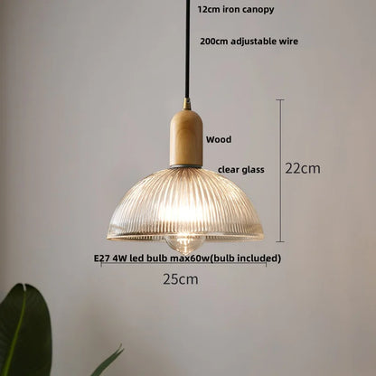 DecorBites™ Glass LED Pendant Light Chandelier for Modern Home Decor
