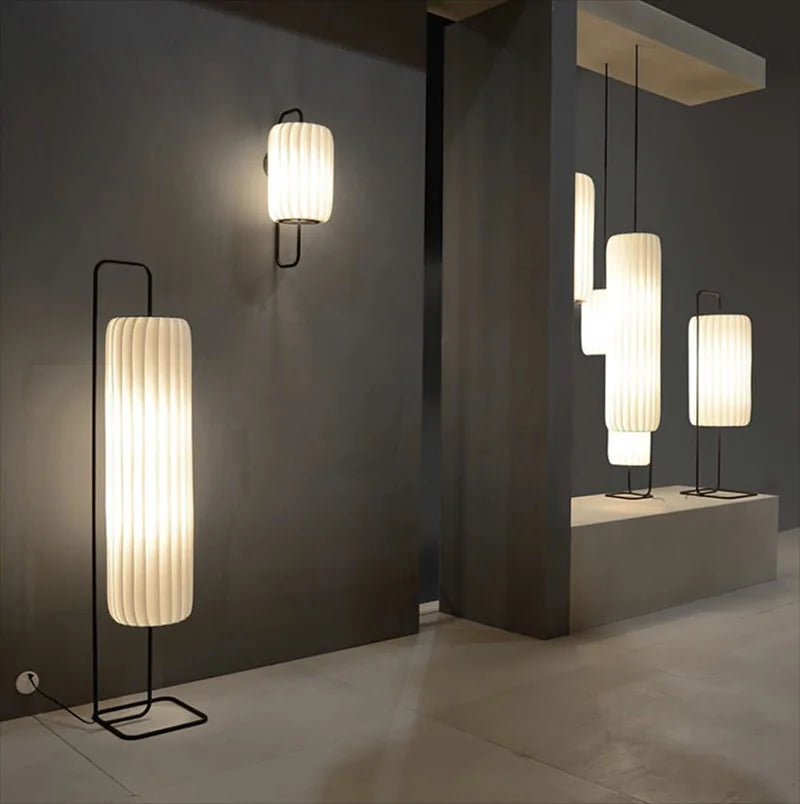 DecorBites™ Japanese Style LED Floor Lamp for Living Room Bedroom Tea House