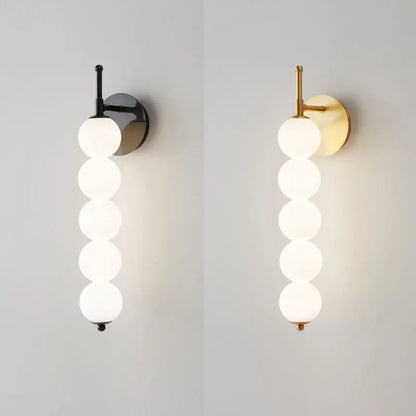 DecorBites™ Glass Bedside LED Wall Lamp for Parlor, Hotel & Home Lighting