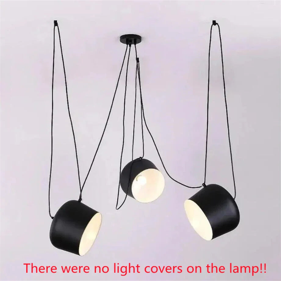 DecorBites™ Industrial Spider Pendant Lamp: Nordic Style Aim Pendant for Home, Restaurant, Bar