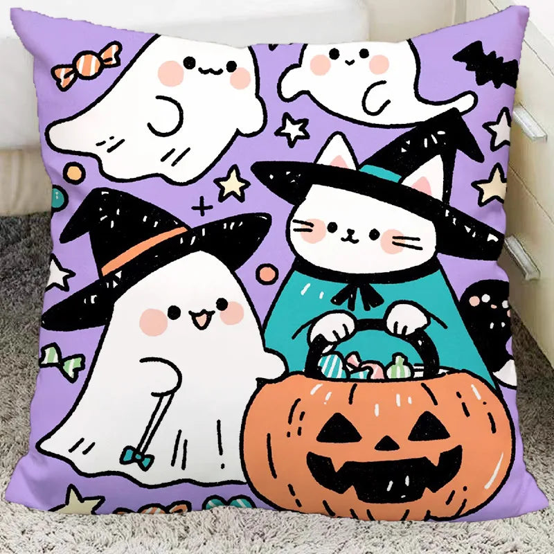 Plush Halloween Cartoon Pillow