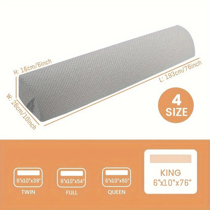 DecorBites™ Headboard Pillow Wedge for Mattress Gap Filler and Comfort - Bed Support