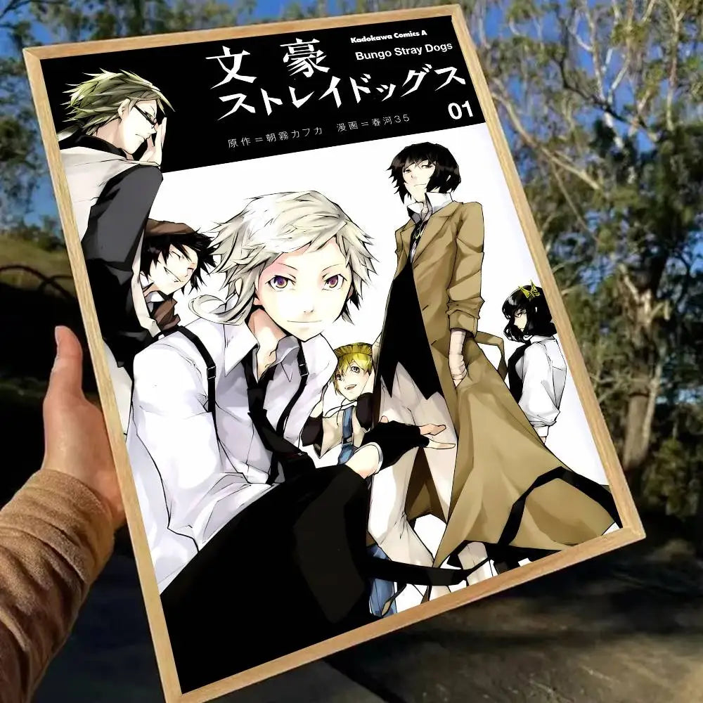 Anime Poster Self-adhesive Wall Decor