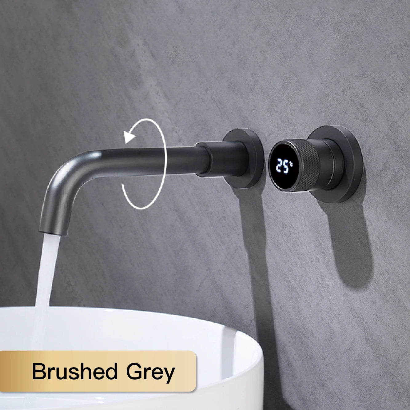 Bathroom Faucet Wall Mount Brass