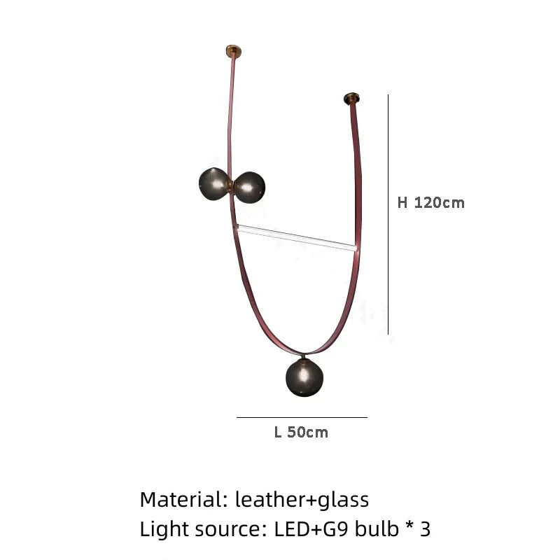 Leather Minimalist LED Lighting