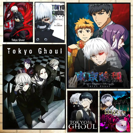 Anime Poster Waterproof Wall Art