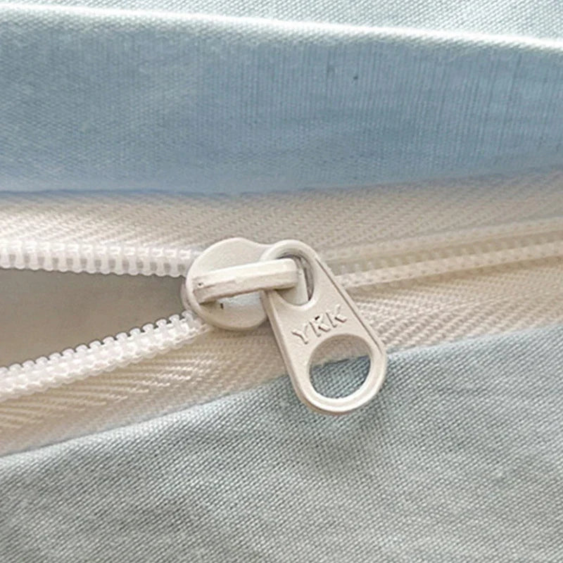 Solid Cotton Duvet Set