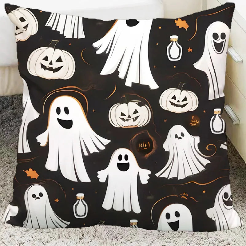 Plush Halloween Cartoon Pillow
