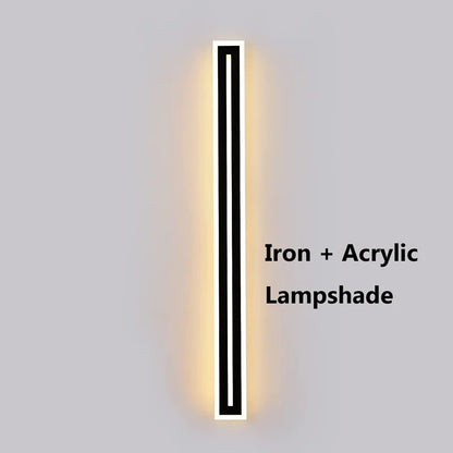DecorBites™ LED Waterproof Wall Light Modern Sconce for Living Room Courtyard
