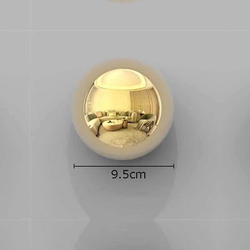 Gold Ball Wall Ornaments