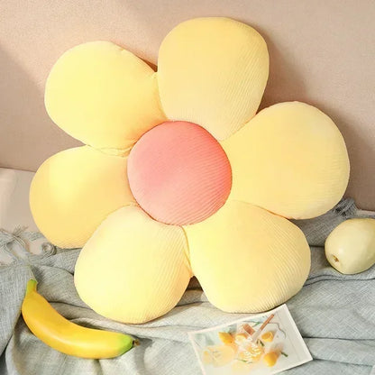 DecorBites™ Daisy Lumbar Support Throw Pillows for Home Decor
