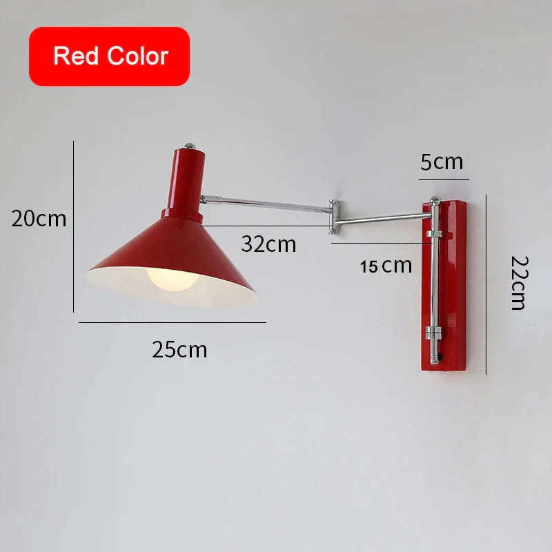Metal Extendable Wall Lamp