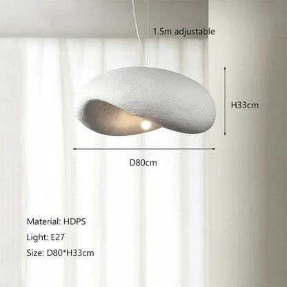 DecorBites™ Cream Style LED Chandelier - Nordic Minimalist Wabi Sabi Pendant Light
