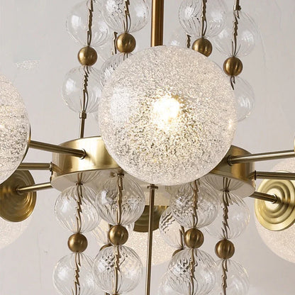 DecorBites™ Glass Ball LED Pendant Chandelier - Modern Kitchen Island Luminaria