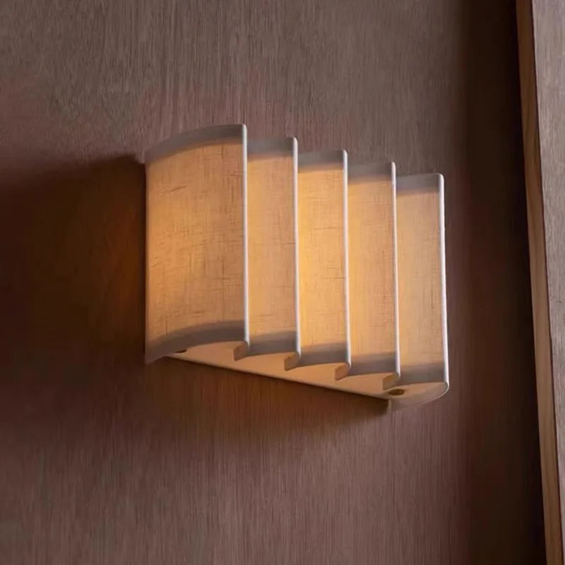 Cloth Retro Wall Lamp