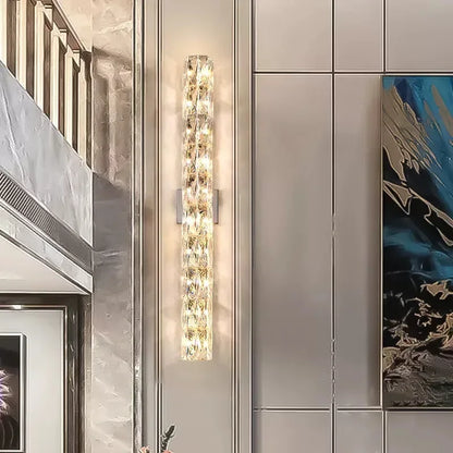 DecorBites™ Crystal Wall Light: Luxury Nordic Style for Living Room & Bedroom