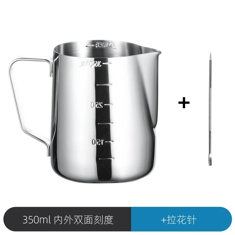 Glass Latte Art Mug Set