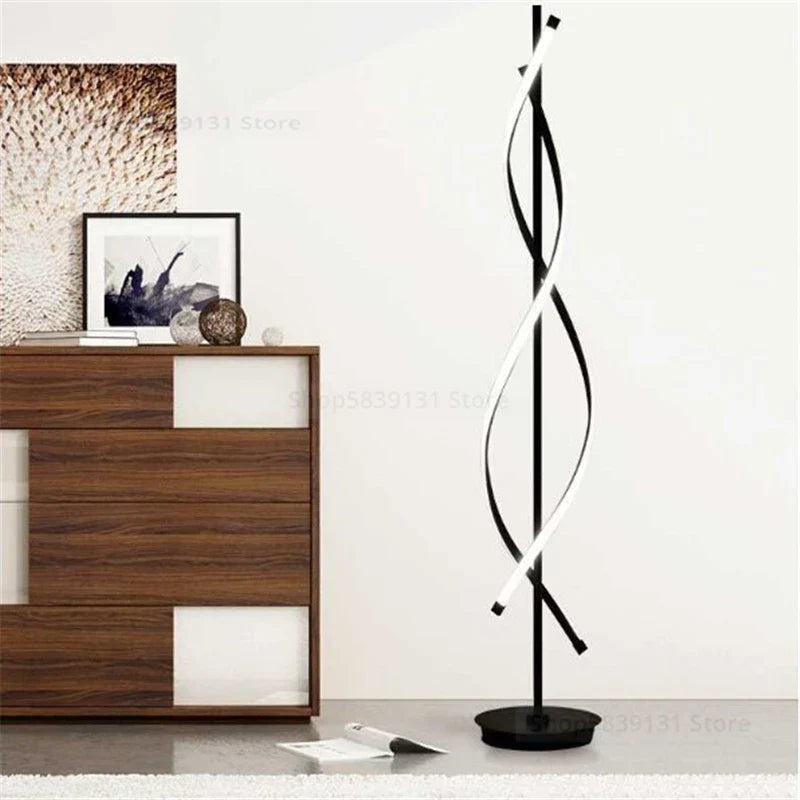 Acrylic Art Floor Lamp