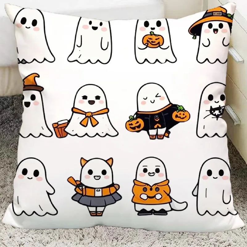 Plush Halloween Cartoon Pillow