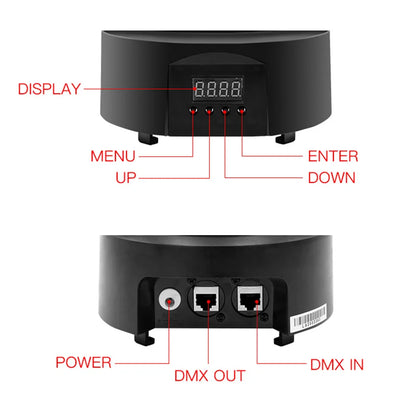 DecorBites™ 300mW RGB Moving Head Laser Light - DMX512 Club KTV Disco Animation