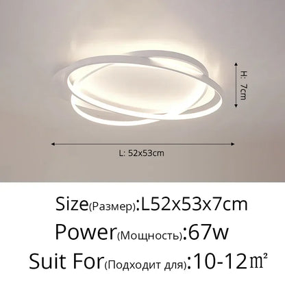 DecorBites™ Elegant Ceiling Chandeliers, Dimmable with Remote Control