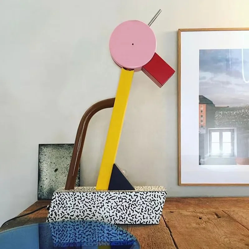 White Nordic LED Table Lamp
