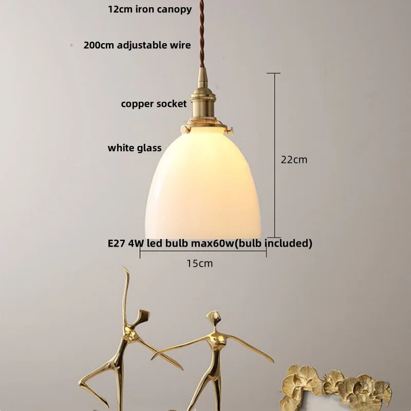 Green Adjustable Pendant Light
