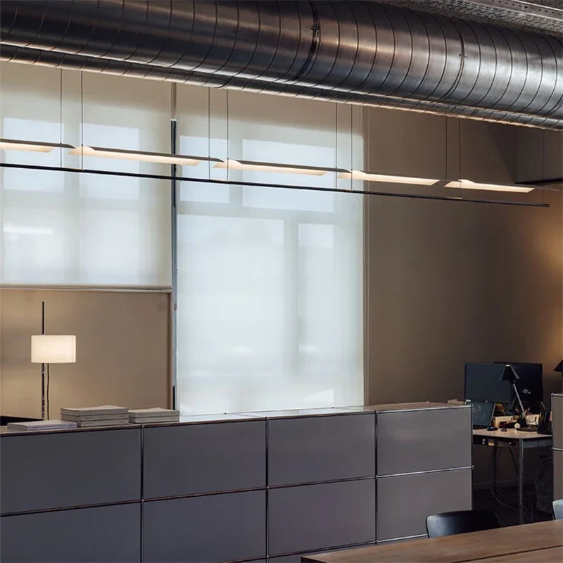 Brushed Steel LED Pendant