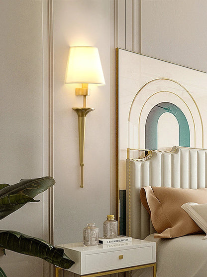 DecorBites™ Copper Wall Lamp: Bedroom Living Room LED Light Classic Home Decor