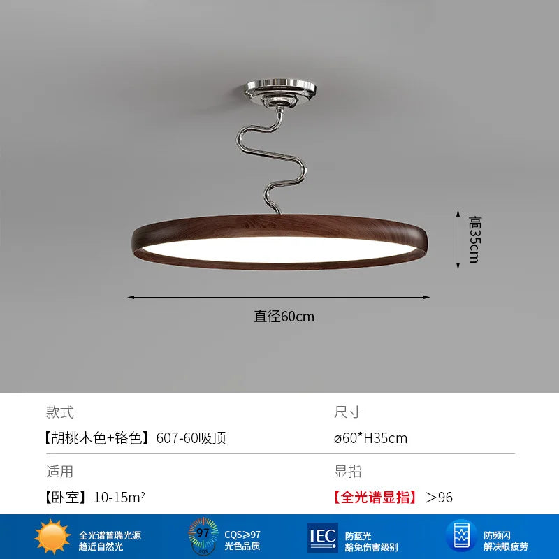 DecorBites™ Cream Style Aluminum LED Chandelier for Nordic Home Decor