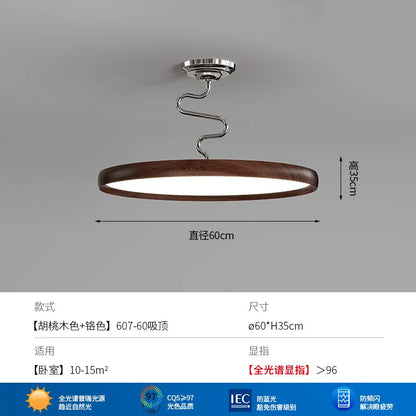 DecorBites™ Cream Style Aluminum LED Chandelier for Nordic Home Decor