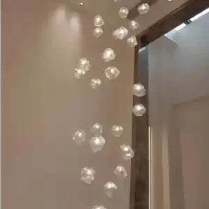 DecorBites™ Cube Chandelier Pendant Lights for Restaurant Loft Stairwell Bedroom Art Décor