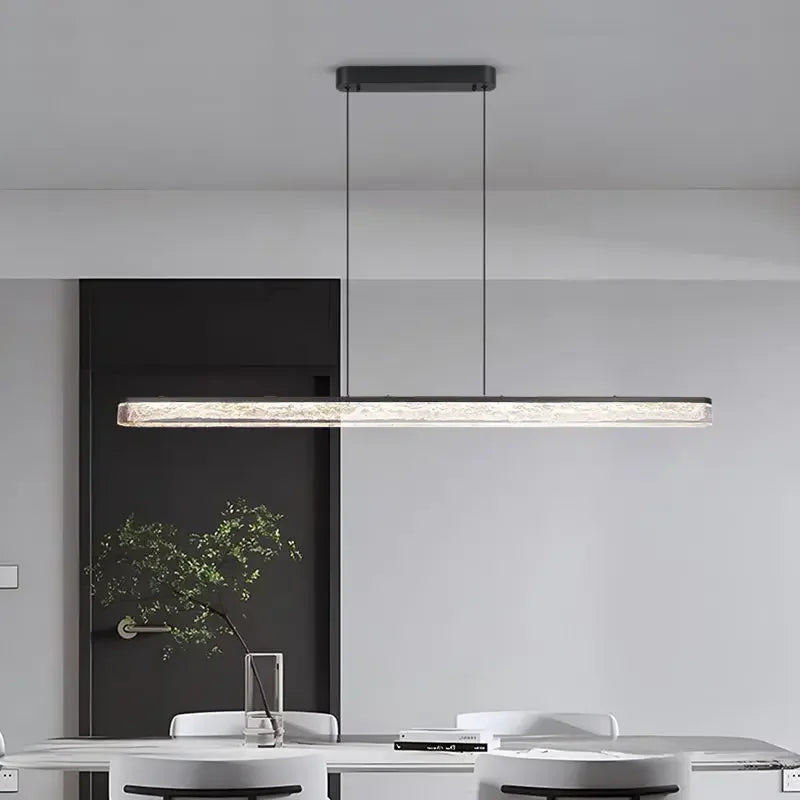 Brushed Gold LED Chandelier