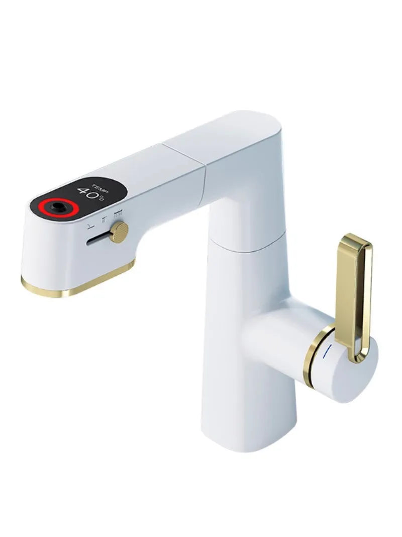 White Gold LED Faucet